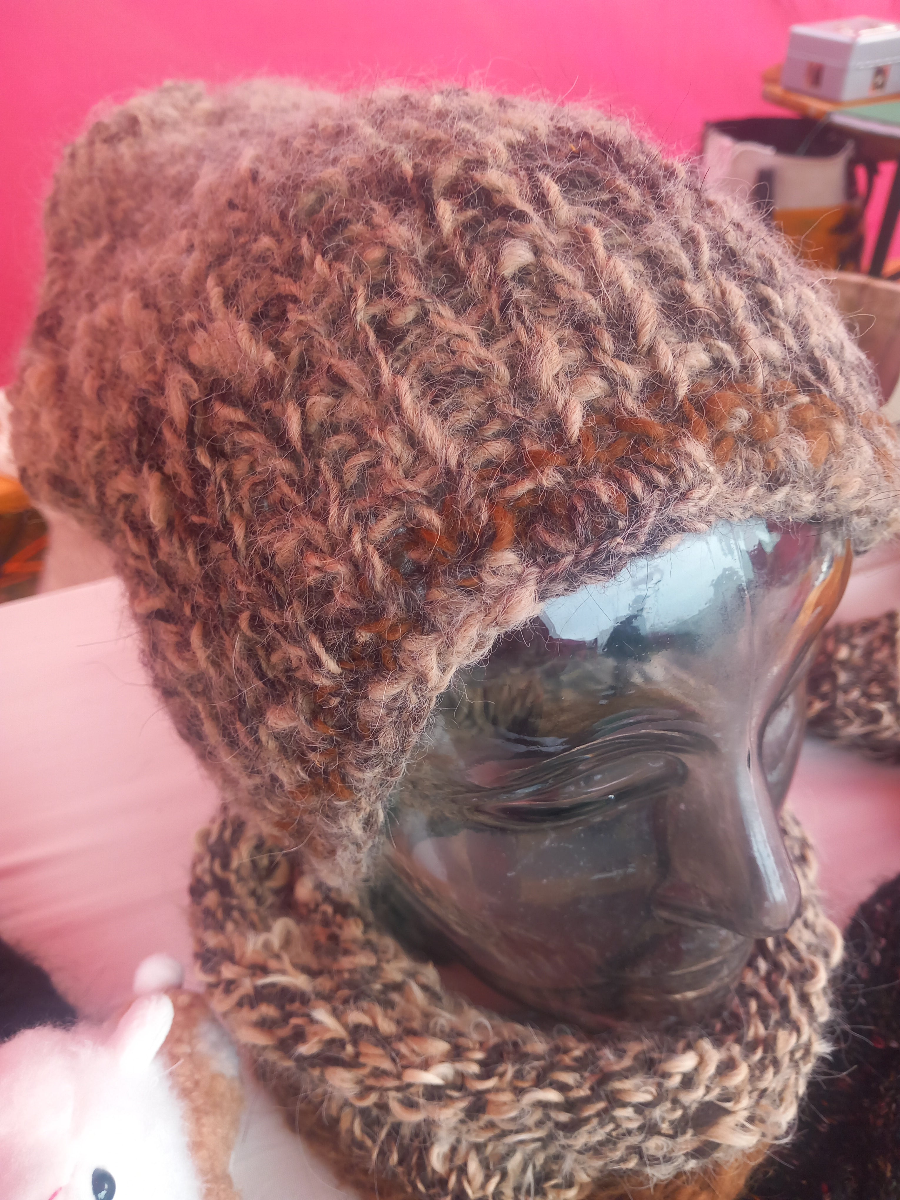 Alpakamütze meliert