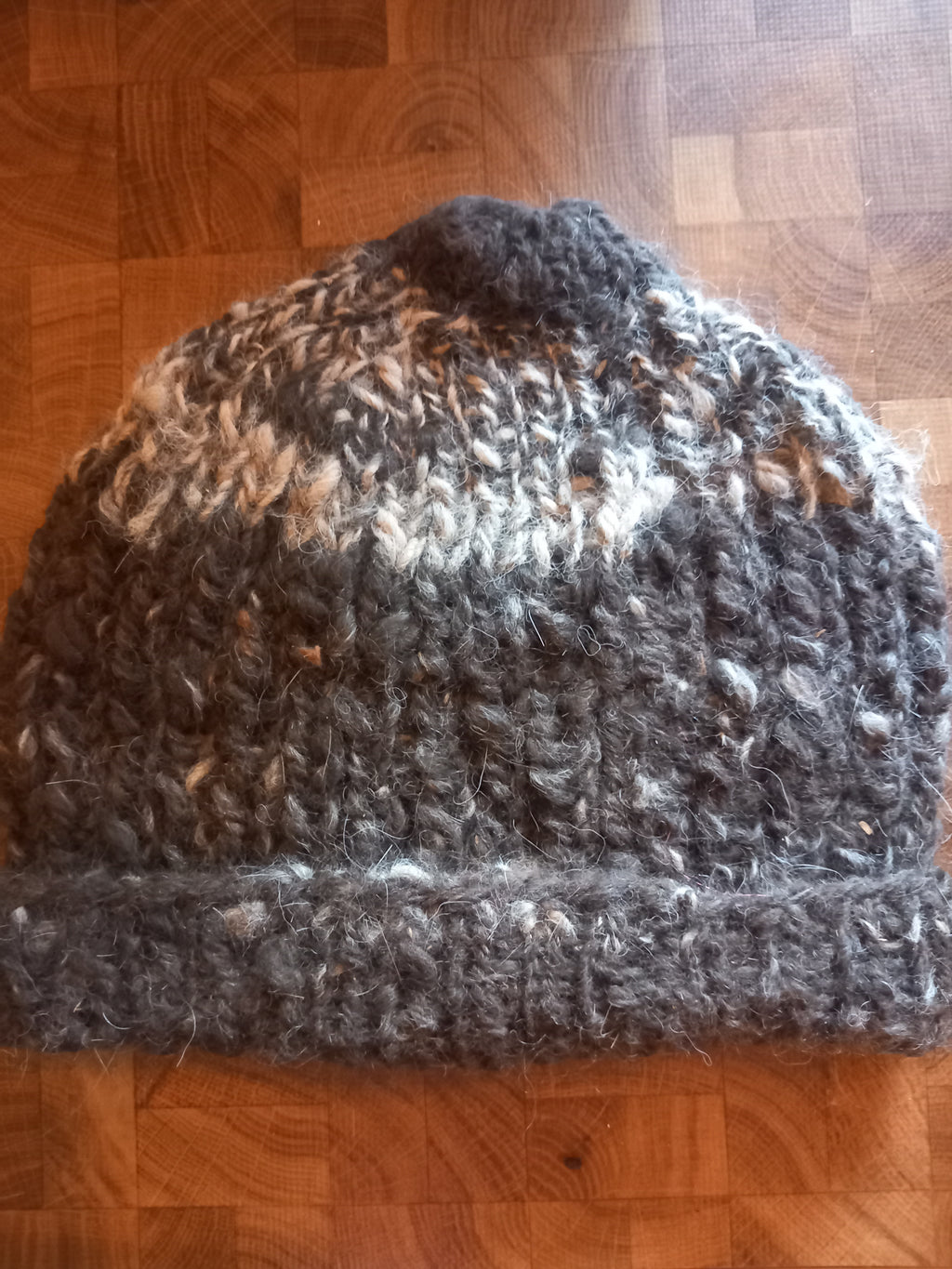 Alpakamütze Asterix dunkelbraun